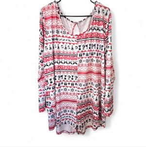 One Piece Christmas Shorty Pajamas